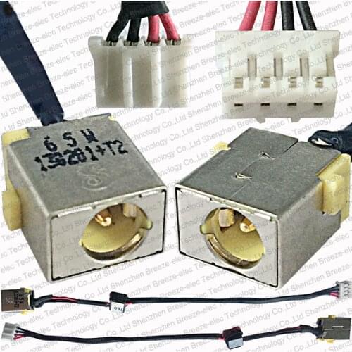 65w New Laptop AC DC Power Jack socket cable connector wire for ACER Aspire V3-531 V3-551 V3-571 E1-521 E1-531 E1-571 Series