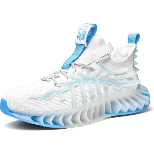 Men Casual Shoes Brand Weaving Mesh Sneakers Summer Breathable Sneakers Light Running Walking Shoe Male Gym Sports Shoe 39-46