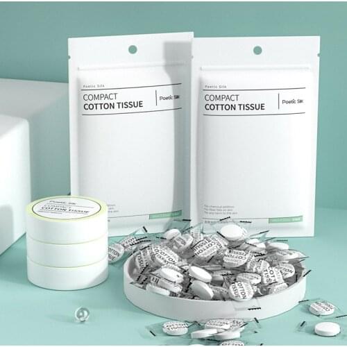 Mini Compressed Towel Disposable Capsules Towels Magic Face Care Tablet Outdoor Travel Cloth Wipes Paper Tissue