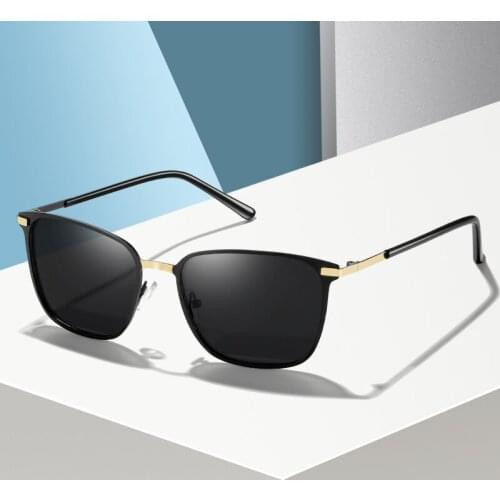 Mens Polarized Sunglasses for Sports Outdoor Night Driving Sunglasses Polaroid Metal Frame Sun Glasses for Men Gafas De Sol