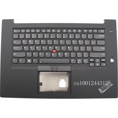 New Original For laptop Lenovo Thinkpad P1 X1 Extreme 1st Gen US Palmrest Upper Case Keyboard Bezel Cover W/Hole 01YU756 01YU757