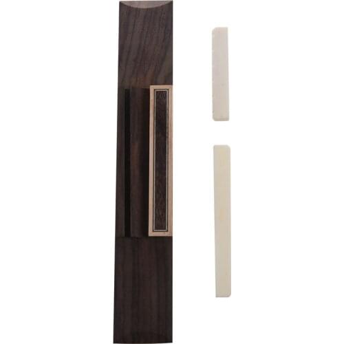 New Rosewood Classical Guitar Bridge & Cattle Bone Classic Guitar Nut & Cattle Bone Classical Guitar Saddle