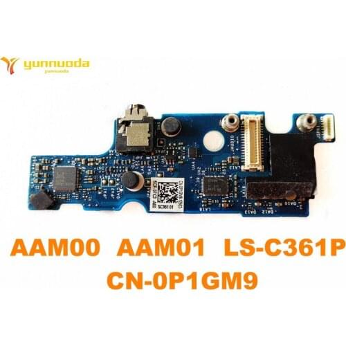 Original for DELL XPS 15 9550 IO AUDIO BOARD AAM00 AAM01 LS-C361P CN-0P1GM9 tested good free shipping