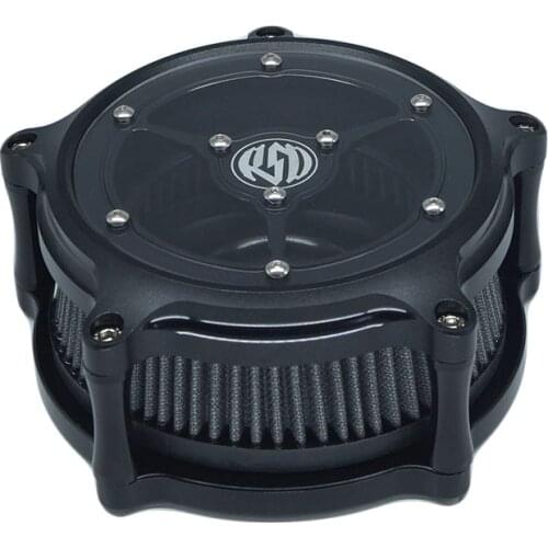 RSD Motorcycle Turbine Air Filter Clarity Intake Cleaner for Harley Sportster XL 883 XL 1200 Dyna Softail Touring Electra Glide