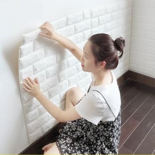 Self-adhesive wallpaper waterproof bedroom bedside living room TV background wall soft package wallpaper 3d stereo wall stickers