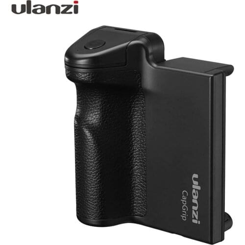 Ulanzi CapGrip 3 in 1 Phone Selfie Booster Handle Grip Anti-shake Remote Control PU Grip for Mobile Photography for Smartphones