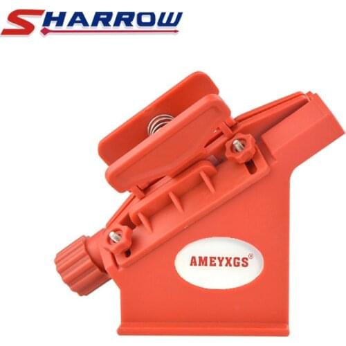 Sharrow 1 Piece Fletching Jig Arrows Feather Sticker Tool With Straight Feather Clip And Spiral Feather Clip