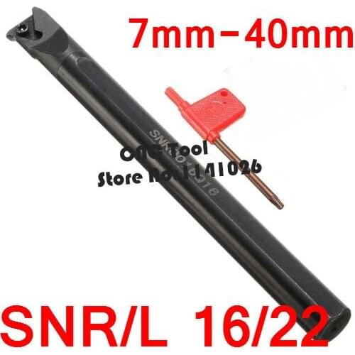 SNL SNR0008K08 SNR0008K11 SNR0010K11 SNR0012M11 SNR0016Q16 SNR0020R16 SNR0025S16 SNR0032T16/22 SNR0040T22 Internal Thread Tools