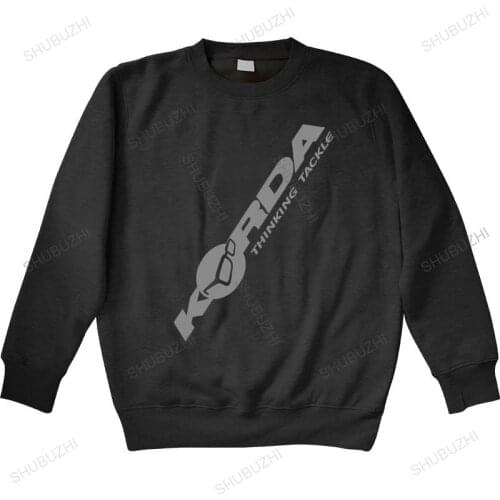 Cotton sweatshirt male hoody Korda Tribute hoodies Angling Fishing Fish Carp Leisure Camping Man crew neck hoodie
