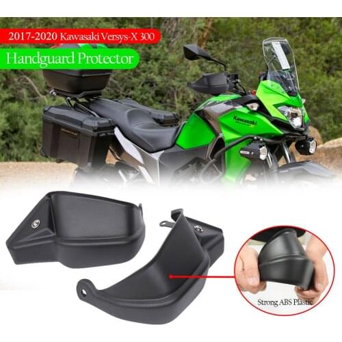 Hand Guard Protector Handlebar Handguard Shield For 2017-2021 2019 2020 Kawasaki Versys X-300 X300 Versys-X 300 Accessories Moto