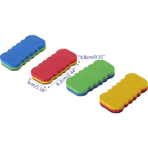 1 PC Colorful Whiteboard Eraser For Dry Board Multi Color Office School Supply
