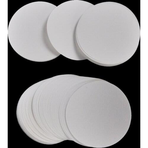 100pcs Filter Paper 7cm Medium Speed Filter Paper Lab Filtration