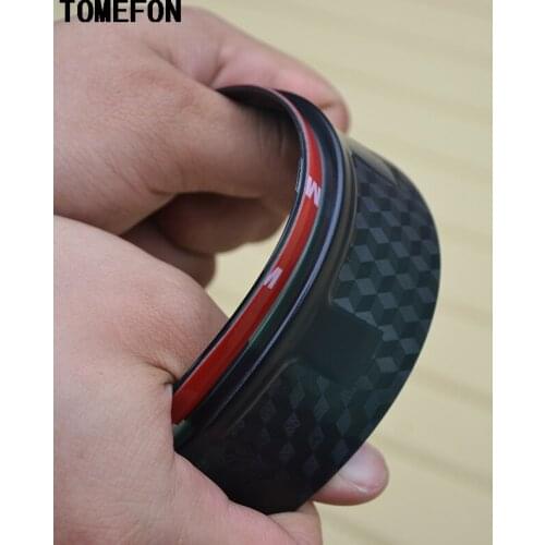 2Pcs/Set Car Rearview Mirror Rain Eyebrow Shield Cover Flexible Protector PVC Accessories For Toyota RAV4 Corolla Camry Mark X