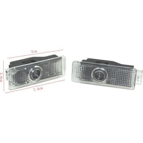 2pcs Laser logo Projector Lights Door Light car Welcome Lights For Land Rover Range Rover Discovery 3 4 Freelander 2 Dedicated