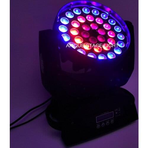 8lot Professional dj equipment led moving head circles 36x15w rgbwa zoom led moving head wash light