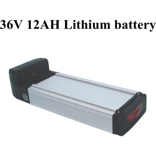 36V 12AH Electric Bike Battery Lithium Battery Power Battery for Bike or E-Scooter ,Aluminum Housing with Charger 36V 12Ah Ebike