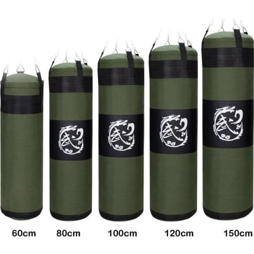 150cm 40KG Boxing Punching Bag Sanda Sandbag for Adults Muay Thai Taekonda Fitness Boxing Bag GYM Studio Boxing Training Sandbag