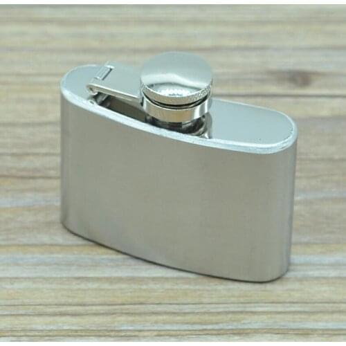 Hot Sale Flask Trustworthy 1pc 2oz Stainless Steel Hip Flask Liquor Whisky Alcohol Cap Funnel Drinkware Bottle
