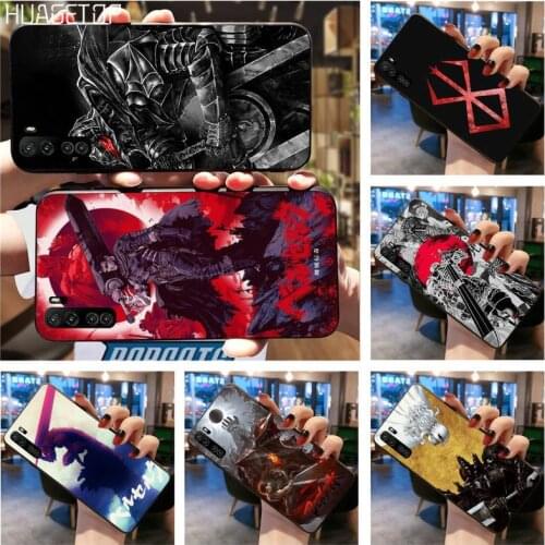HUAGETOP Berserk Anime Guts Griffith DIY phone Case cover Shell For Huawei Nova 6se 7 7pro 7se honor 7A 8A 7C Prime2019