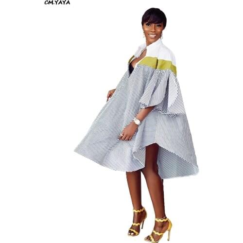 Модные платья-рубашки CM.YAYA China At AliExpress