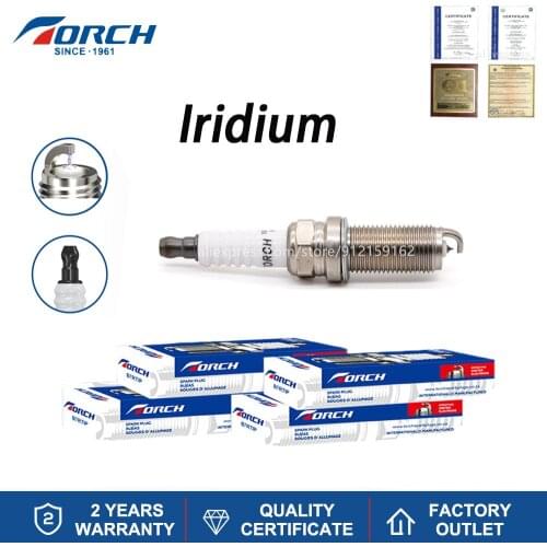 Iridium Spark Plug TORCH KL6RTI Match for NGK LZFR6AI Champion OE190 Denso VKH20 Bosch 0242240698 Genuine Original Equipment