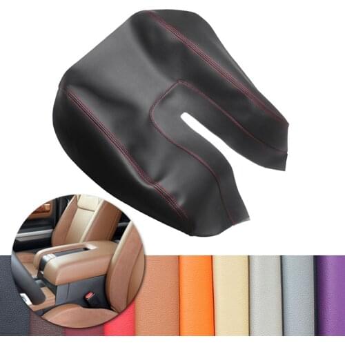 For Toyota Tundra 2014 2015 2016 2017 2018 2019 Car Styling Center Console Armrest Panel Microfiber Leather Cover