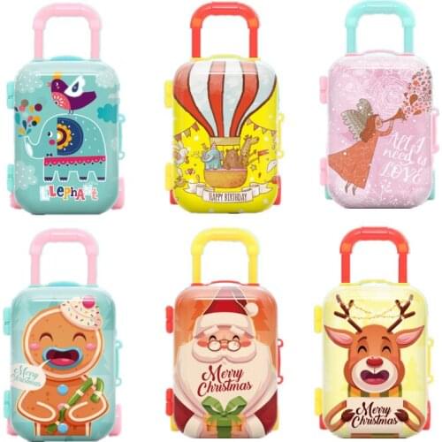 Dollhouse Furniture Box Doll Toys Trunk Accessories For Barbi Blyth Azone Candy Box Cake Decoration Jewellery Box Gift