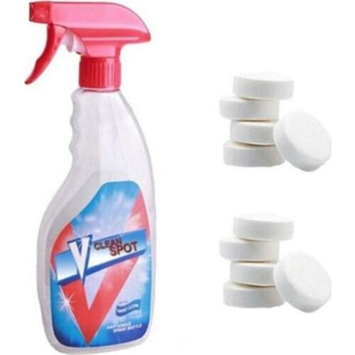 Dropshipping 10/20/50pcs Multifunctional Effervescent Spray Cleaner Set Home Cleaning Concentrate Home Cleaning Tool