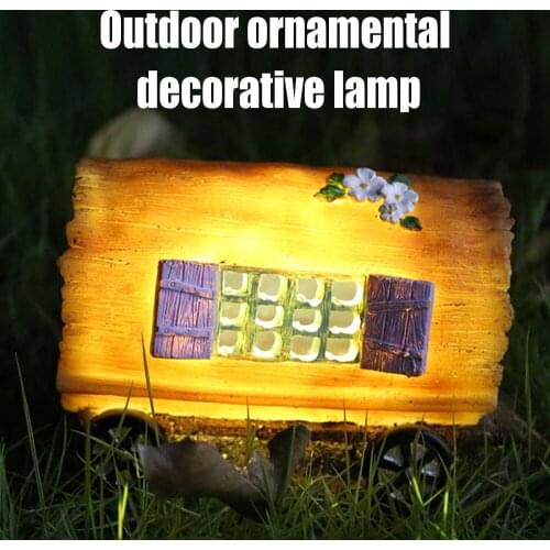 Newly LED Solar Carriage Light Innovative Garden Outdoor Lawn Light Decoration