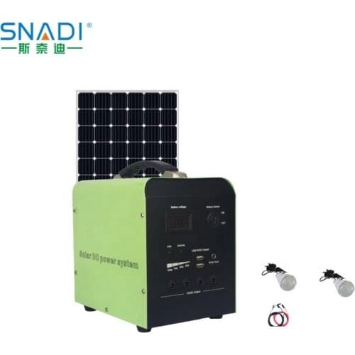 DC AC Solar Panel Battery Controller Products Kit Portable Generator 50W Power Bank Home Energy Systems