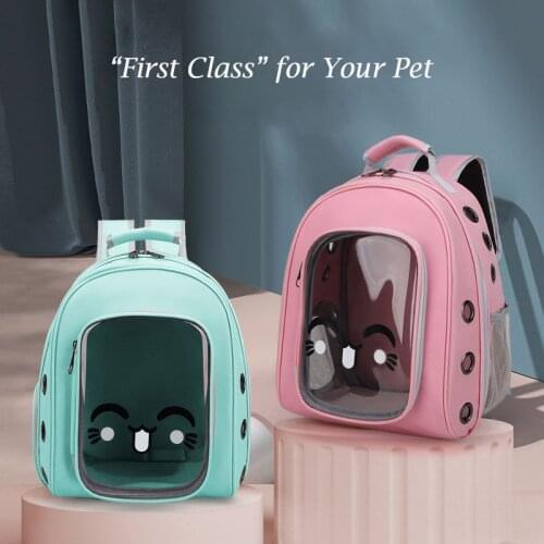 Cat Carrier Bag Breathable Pet Carriers for Small Dog Cat Backpack Travel Space Capsule Cage Pet Transport Bag Carrying For Cats