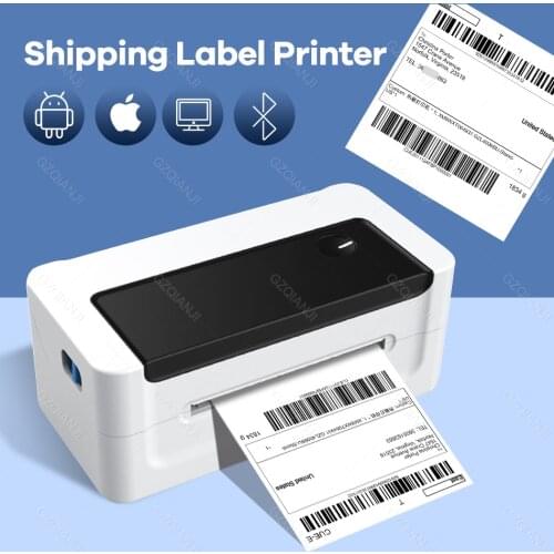 Thermal Label Printer 4 inch Shipping Barcode Printer DHL UPS FedEx Shipping Label Print 1.7''-4.1'' Label for Shopify eBay