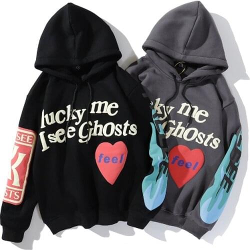 Fashion Tide Hip Hop Hoodies Men Casual Loose Graffiti Letter Printed Hoody Sweatshirts Womens Harajuku Vintage Hoodie Pullovers