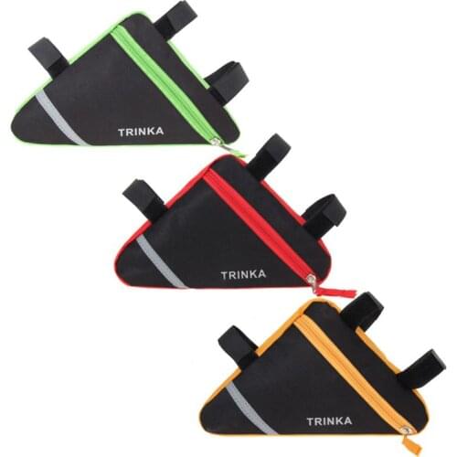 Waterproof Cycling Bicycle Bags Front Tube Frame Bag Mountain Bike Pouch Frame Holder Saddle Bag Bycicle Accessories