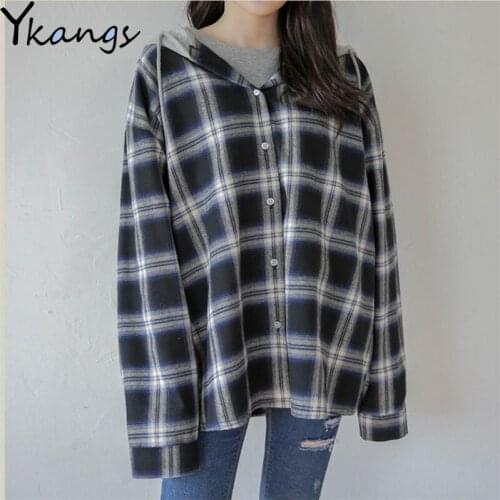 YKANGS Women's Hooded T-shirts