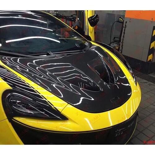 Z-ART for 540 P1 carbon fiber front lid for 570 carbon fiber front trunk lid for 570S P1 carbon fiber front hood