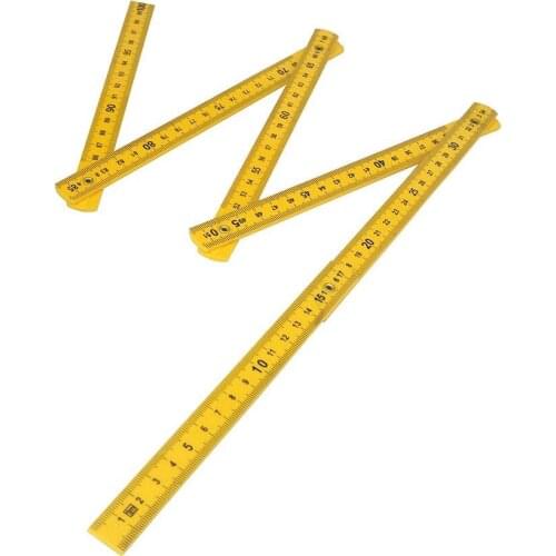 1 Meter Slide Six-Parts Fold Up Rulers Folding Versatile Inside Reading Carpenters Ruler Education Meter