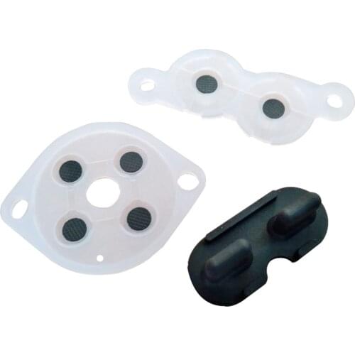 10set Rubber Conductive Buttons For N E S Gamepad For F C Controller EUR /US Version