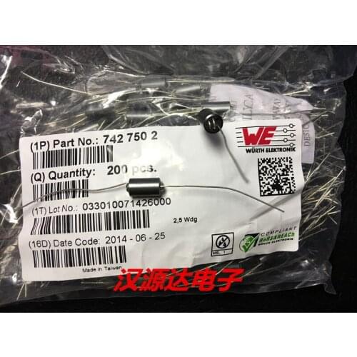 7427502 976R 3A bead diameter 6MM hole line 6 6 holes Feedthrough flux