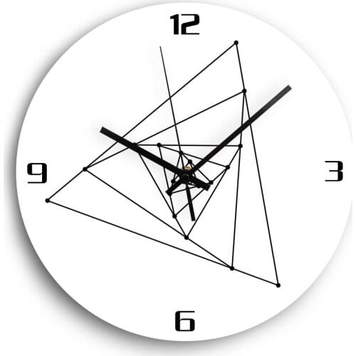 Acrylic DIY Wall Clock Modern Design Quartz Silent Clockwork Decorative 3D Digital Wall Clocks for Kitchen Living Room Decor