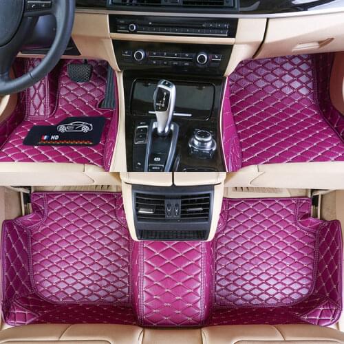 Car floor mat For ford focus ranger mk1 kuga s max mustang explorer transit 5 kicks rug carpet march z50 accessories