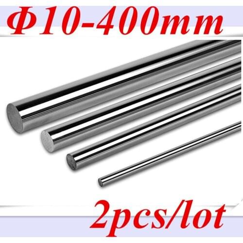 Free shipping 10mm linear shaft 400mm long diameter 10mm linear shaft harden chrome plated CNC XYZ part 10mm round rod