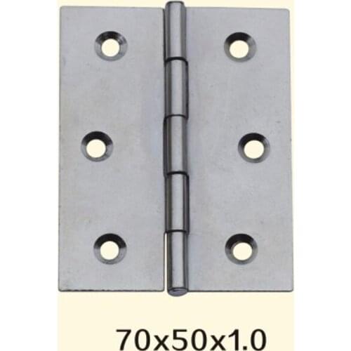 Freeshipping 70*50*1mm Iron Metal Hinge Sewing Machine Folding Table Furniture Flip Tray Hinges Big Door Hinges