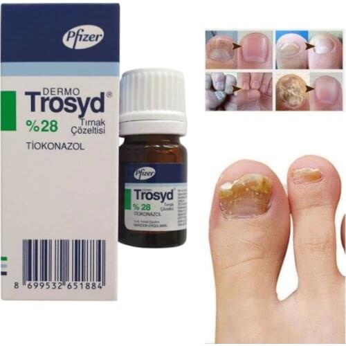 Dermotrosyd mantar tırnak tamir özü Serum ayak bakımı onikomikoz tedavisi tırnak mantarı Anti enfeksiyon