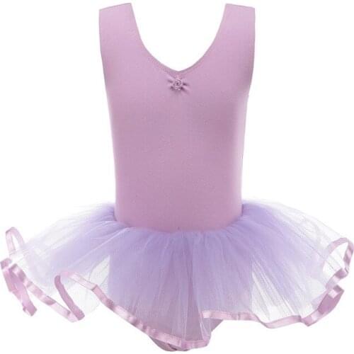 Child Ballet Tutu Kid Net Yarn Dance Dress Girl Practice Clothes Children Performance Clothes Ballet Skirt Examination Costume
