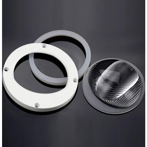 Diameter 92 mm 150 Degree COB Anti-glare Street Light Lens