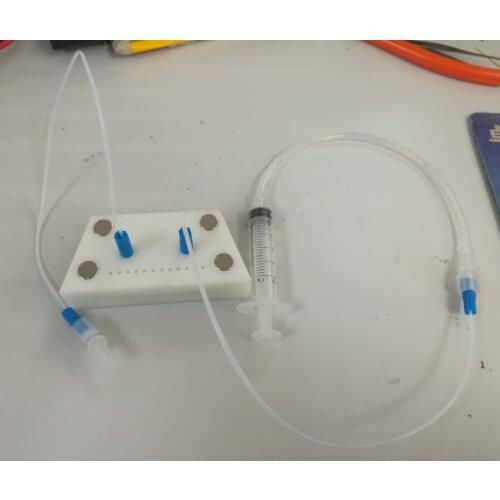 Flow Injection Detection Reaction Cell Screen Printing Electrode Flow Reaction Cell
