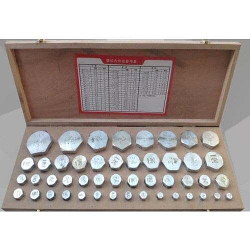 Made in China Excavator high pressure hydraulic hose fittings thread measuring tool