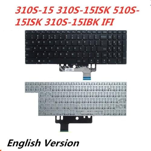 Laptop English Keyboard For Lenovo 310S-15 310S-15ISK 510S-15ISK 310S-15IBK IFI Notebook Replacement layout Keyboard