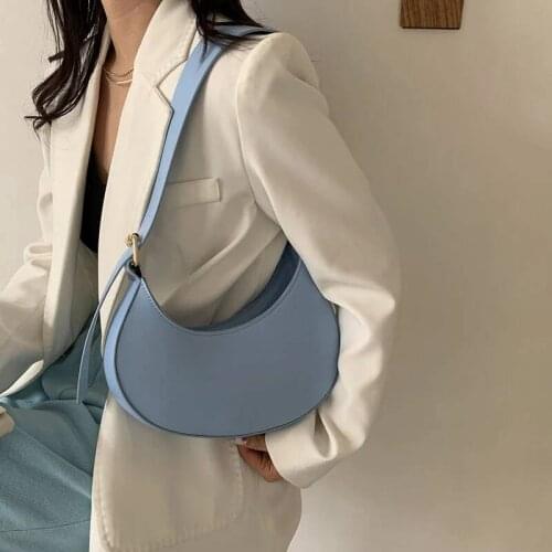 Cute Small PU Leather Small Underarm Shoulder Bags 2021 Women Brand Luxury Fashion Luxury Lady Party Handbags and Purses